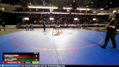 106 lbs 1st Place Match - Elyas Karimi, Kent Meridian vs Farzad Karimi, Kent Meridian