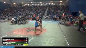 106 lbs Champ. Round 2 - Emeric McBurney, Perry (Massillon) vs Christian Pote, Danbury