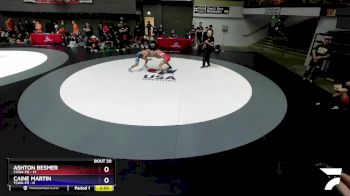 132 lbs Round 3 (16 Team) - Ashton Besmer, CVWA-FR vs Caine Martin, TCWA-FR