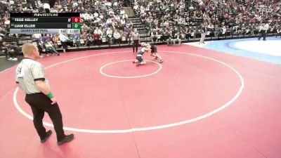 6A 150 lbs Quarterfinal - Tege Kelley, American Fork vs Liam Eller, Corner Canyon