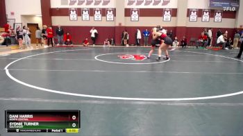 120 lbs Champ. Round 2 - Dani Harris, North Central vs Sydnie Turner, Southport