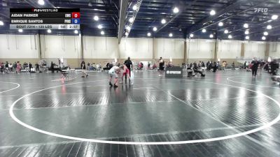 120 lbs Rr Rnd 4 - Aidan Parker, Citrus Wrestling Club vs Enrique Santos, Ponte Vedra High School