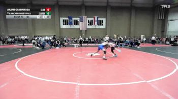 126 lbs Champ. Round 1 - Landon Westfall, Kearney vs Julian Candanosa, Klein