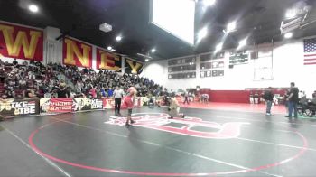 132 lbs Champ. Round 2 - Jorge Pichardo, Coachella Valley vs Joshua Grajeda, Bell Gardens