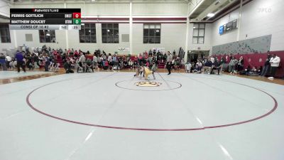 120 lbs Consi Of 16 #2 - Ferris Gottlich, St. Mark's School Of Texas vs Matthew Doucet, Blessed Trinity