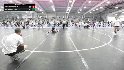 120 lbs Rr Rnd 3 - Kelly Sullivan, Blue Wave vs Michael Copello, 4M Strength