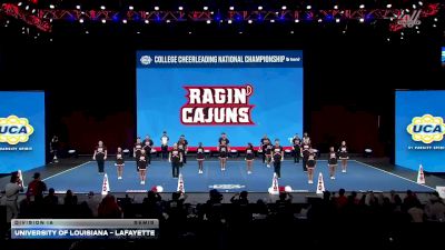 University of Louisiana - Lafayette [2026 Division IA Semis] 2026 UCA & UDA College Cheerleading and Dance Team National Championship