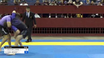 TREVOR COLE WILLIAMS vs KAYLE EARL BRYANT 2023 Pan IBJJF Jiu-Jitsu No-Gi Championship