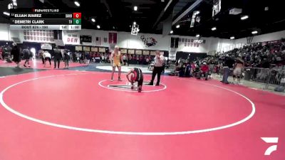 190 lbs 3rd Place Match - Elijah Juarez, San Bernardino vs Demetri Clark, Temecula Valley