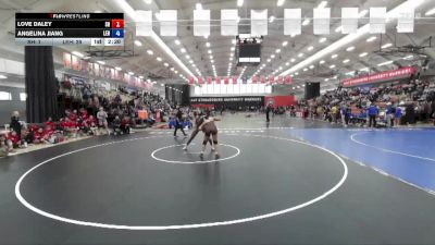 160 lbs Round 2 (12 Team) - Love Daley, Sacred Heart vs Angelina Jiang, Lehigh