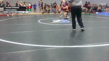 138 lbs Cons. Round 2 - Ethan Darnell, D`Iberville High School vs Hayden Hunnings, East Central High School