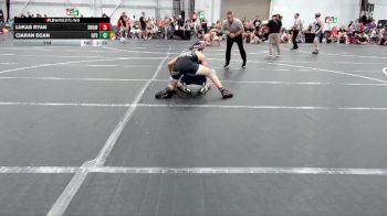 144 lbs Round 4 (6 Team) - Ciaran Egan, GPS vs Lukas Ryan, Savage WA White