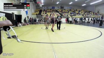 106 lbs Consi Of 8 #2 - Blake Enos, Wagoner vs Justin Guerrero, Tahlequah Wrestling Club