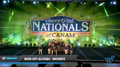 River City Allstars - HOTSHOTS [2021 L1 Youth - Small Day 2] 2021 Cheer Ltd Nationals at CANAM