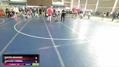 175 lbs Quarterfinal - Hunter Benavidez, AZ vs Santiago Cabrera, NV