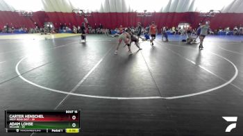 155-156 A Round 1 - Carter Henschel, West Bend East vs Adam Lohse, WCAABE