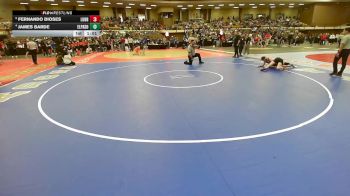 138 lbs Quarterfinal - Fernando Dioses, Lubbock vs James Barde, El Paso
