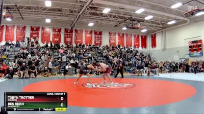 285 lbs Cons. Round 4 - Tobyn Trottier, Palisade vs Ben Reish, Canon City