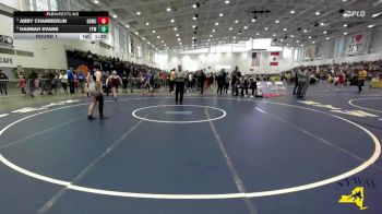 Round 1 - Abby Chamberlin, Glen Grapplers Wrestling Club vs Hannah Evans, Falconer Youth Wrestling