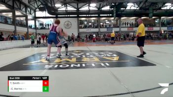 232-288 lbs Quarterfinal - Camden Harms, Mahomet-Seymour vs Todd Smith, Quincy
