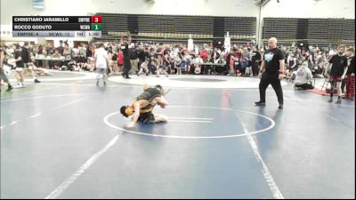 61 lbs Rr Rnd 5 - Christiano Jaramillo, Empire Wrestling Academy 1 - ESC vs Rocco Goduto, Wrecking Crew Wrestling Academy - ESC