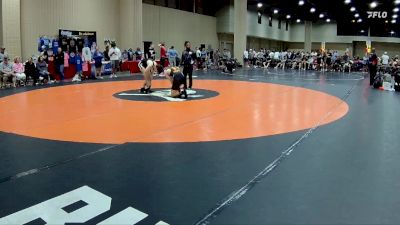 132 lbs Finals (2 Team) - Landon Caviness, Black Hive #3 vs Connor Blaine, Rio Wrestling Club
