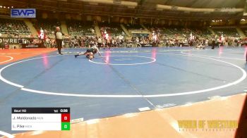 76 lbs Consi Of 16 #2 - Jeremiah Maldonado, Munster Wc vs Levi Pike, Michigan West
