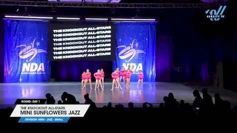 The Knockout All-Stars - Mini Sunflowers Jazz [2025 Mini - Jazz - Small Day 1] 2025 NDA All-Star National Championship