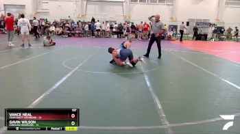 157 lbs Round 1 (8 Team) - Vance Neal, Team Shutt Dethrone vs Gavin Wilson, Carolina Brawlers
