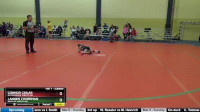 50 lbs 1st Place Match - Connor Cihlar, No Nonsense Wrestling vs Landen Cooreman, MN Elite Wrestling