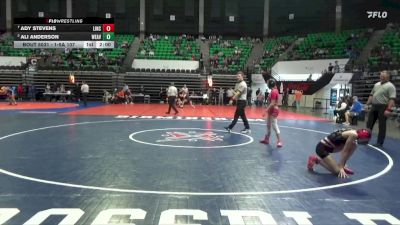 1-5A 107 Quarterfinal - Ady Stevens, Lincoln vs ALI ANDERSON, Weaver