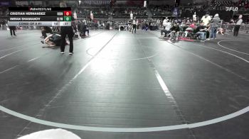 138 lbs Consi Of 8 #1 - Cristian Hernandez, RedNose Wrestling School vs Imran Shamanov, Olympic