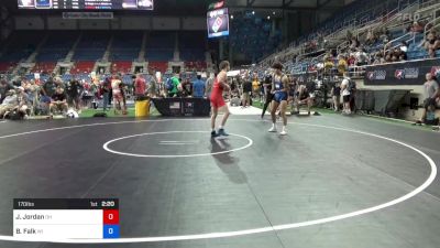 170 lbs Cons 32 #2 - Joshua Jordan, Ohio vs Bryce Falk, Wisconsin