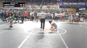105 lbs Champ. Round 1 - Joslyn Johnson, Flagler Palm Coast vs Kimberly Picado, South Dade