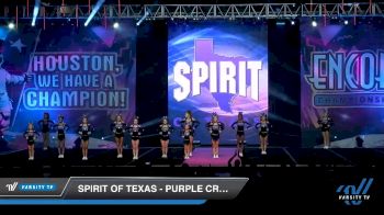 Spirit of Texas - Purple Crush [2019 Youth 3 Day 2] 2019 Encore Championships Houston D1 D2