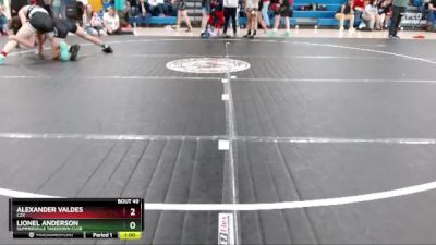 129 lbs Round 3 - Alexander Valdes, C2X vs Lionel Anderson, Summerville Takedown Club