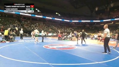 190 Class 1 lbs Champ. Round 1 - Josh Harvath, Warsaw vs James Huber-Bethards, Trenton