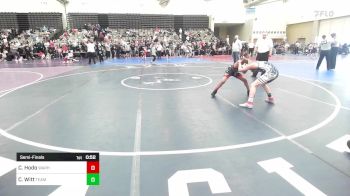 78-M lbs Semifinal - Caleb Hodo, Warhawks Wrestling Inc. vs Cale Witt, Team 209