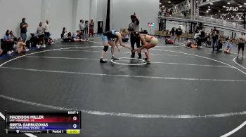 152 lbs Placement (4 Team) - Maddison Miller, Lady Assassins vs Greta Garbuzovas, MGW Something Wicked