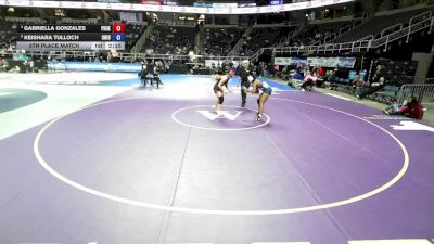 152 lbs 5th Place Match - Gabriella Gonzales, Phoenix vs Keishara Tulloch, Uniondale