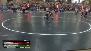 95 lbs Champ. Round 1 - John Hales, Bradley Pride Wrestling Club vs Peyton Bojorquez, Jr Cyclones Wrestling