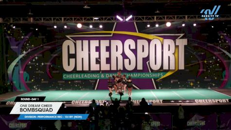 One Dream Cheer - Bombsquad [2025 L2 Performance Rec - 10-18Y (NON) Day 1] 2025 CHEERSPORT National All Star Cheerleading Championship