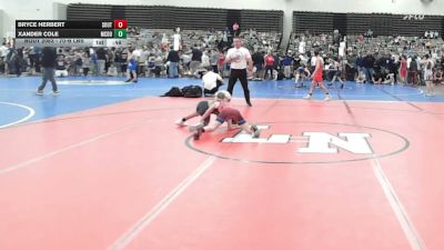 70-B lbs Final - Bryce Herbert, Southern Maryland Wrestling Club vs Xander Cole, McDonald Wrestling Academy