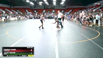 112 lbs Cons. Round 4 - Aaharen Piranavan, Team Impact WC vs Deshine Logan, Pontiac Elite