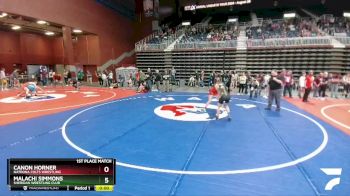 118 lbs Cons. Semi - Karlee Kukuchka, Buffalo Outlaws Wrestling Club vs Tatum Reher, Tri-State Grapplers