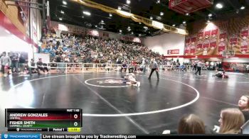 126 lbs Champ. Round 2 - Fisher Smith, Campbell County vs Andrew Gonzales, Central