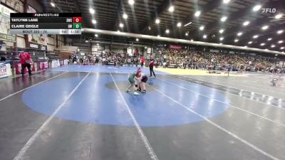 75 lbs Round 3 - Claire Geigle, Governor Wrestling vs Taylynn Lane, Sheridan Wrestling Club