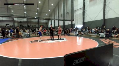Junior Boys FS - 165 lbs Cons. Round 3 - Psylis McNutt, OR vs Brody Strandt, WA