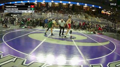150 1A Champ. Round 1 - GAVIN NOLAN, Clearwater Cen Catholic vs David Beltran, Coral Shores