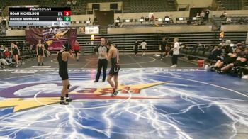 133 lbs Semis & 1st Wrestleback (8 Team) - Noah Nicholson, Stillwater, MN vs Danier Maranan, Vacaville, CA